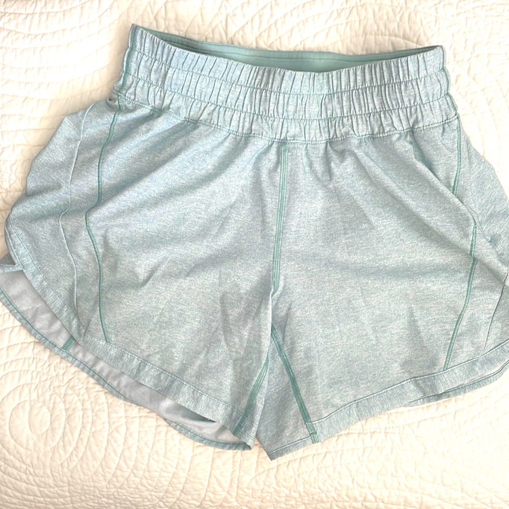 Lululemon shorts light blue